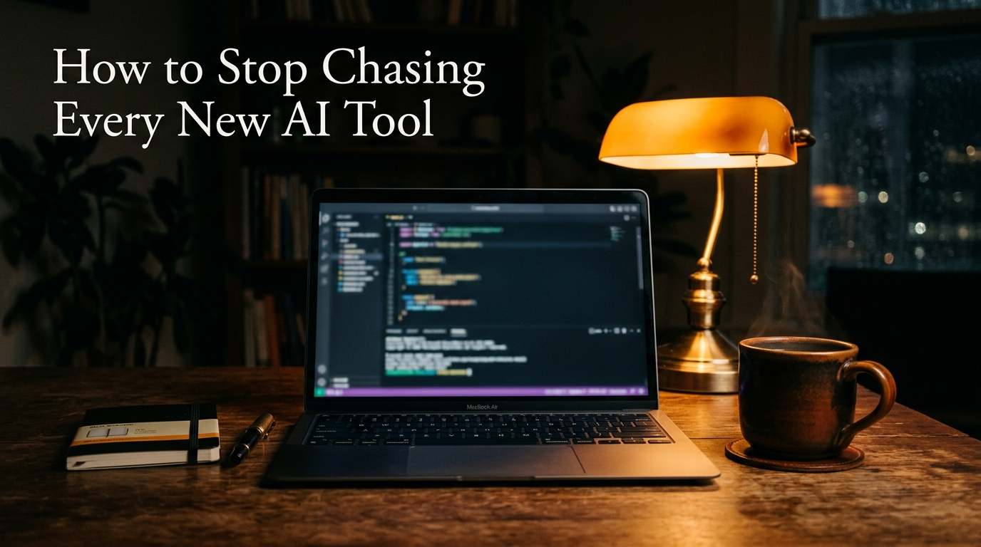 How to Stop Chasing Every New AI Tool (And Actually Keep the Ones That Earn It)